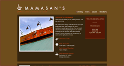 Desktop Screenshot of mamasans.com